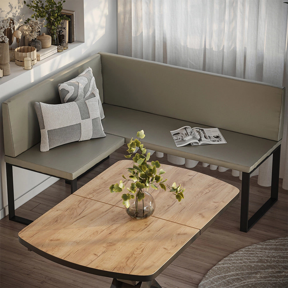 Vicco panca ad angolo Cachemire 120 x 150 cm