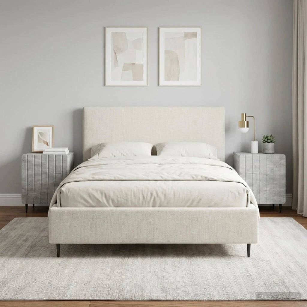 Armadio da Notte 2 pcs Grigio Cemento 43 x 34,5 x 52 cm 894342