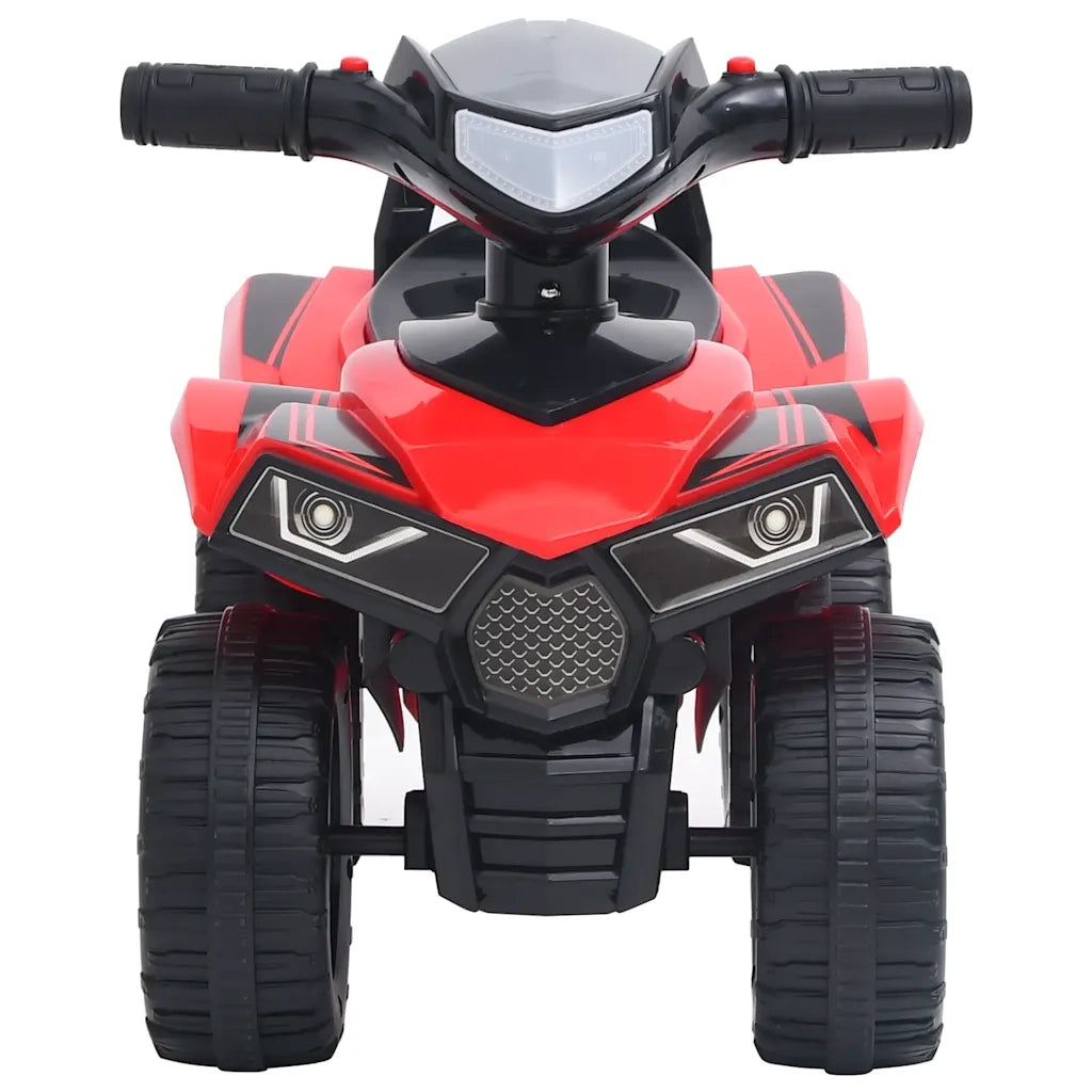 Quad Cavalcabile per Bambini Buon Anno Rosso CFW1009730