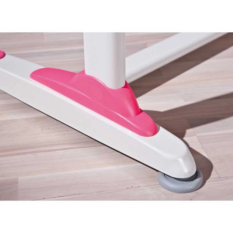 Scrivania Inter Link con piano inclinabile, regolabile in altezza e vano porta oggetti Dim.100x66x69-84h