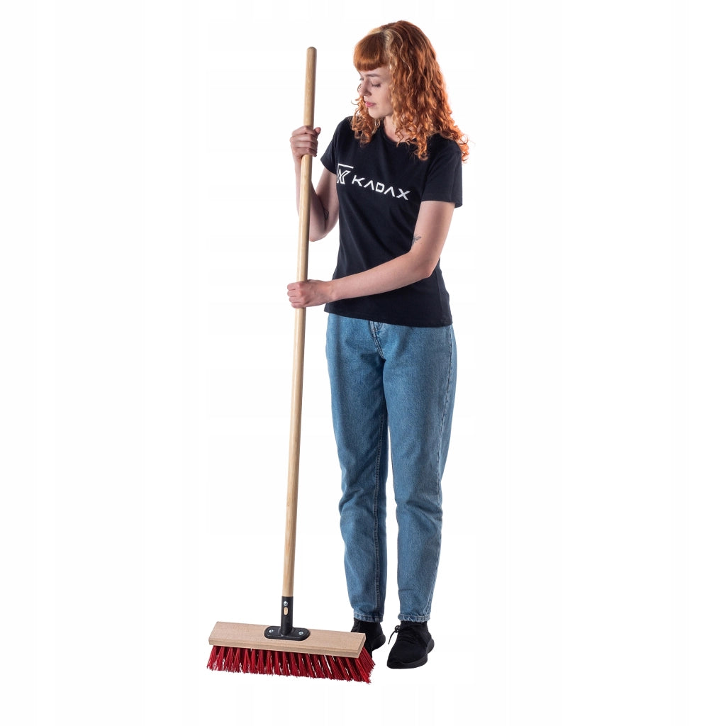 Scopa da giardino KADAX per spazzare strade e giardini, 40 cm