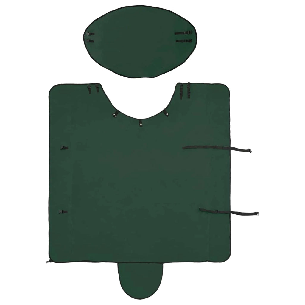 Coperta per Cavalli Verde scuro completo 125 cm Poliestere CFW2950460