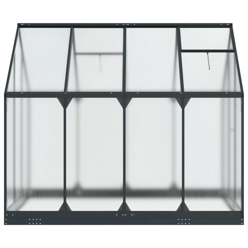 Serra da Giardino con porta Antracite 183,5 x 243,5 x 207 cm