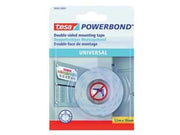 NASTRO BIADESIVO POWERBOND 58565- - mm.19h. in rotoli da mt.1,5 - colore bianco - 12 pezzi TESA