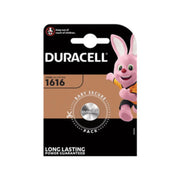 DURACELL BATTERIA A BOTTONE 1616 BL 1 PZ- DURACELL- 10,0 blister