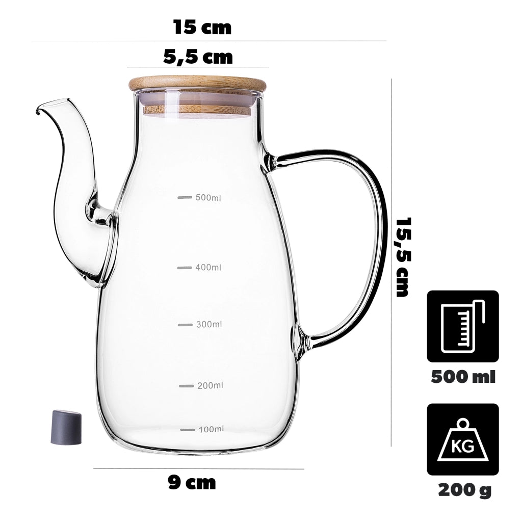 KADAX Dzbanek na olej 500ml K16100