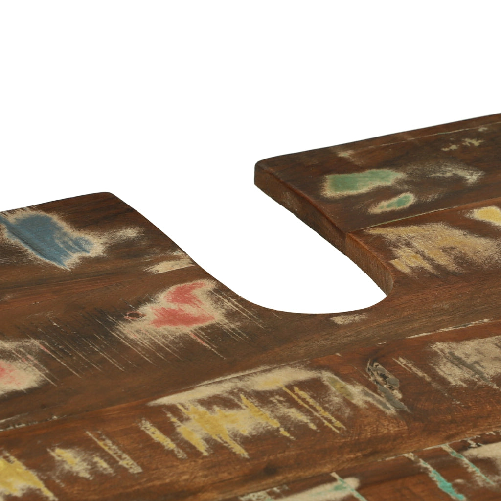 Armadio per lavandino 55x35x60 cm Legno massello recuperato
