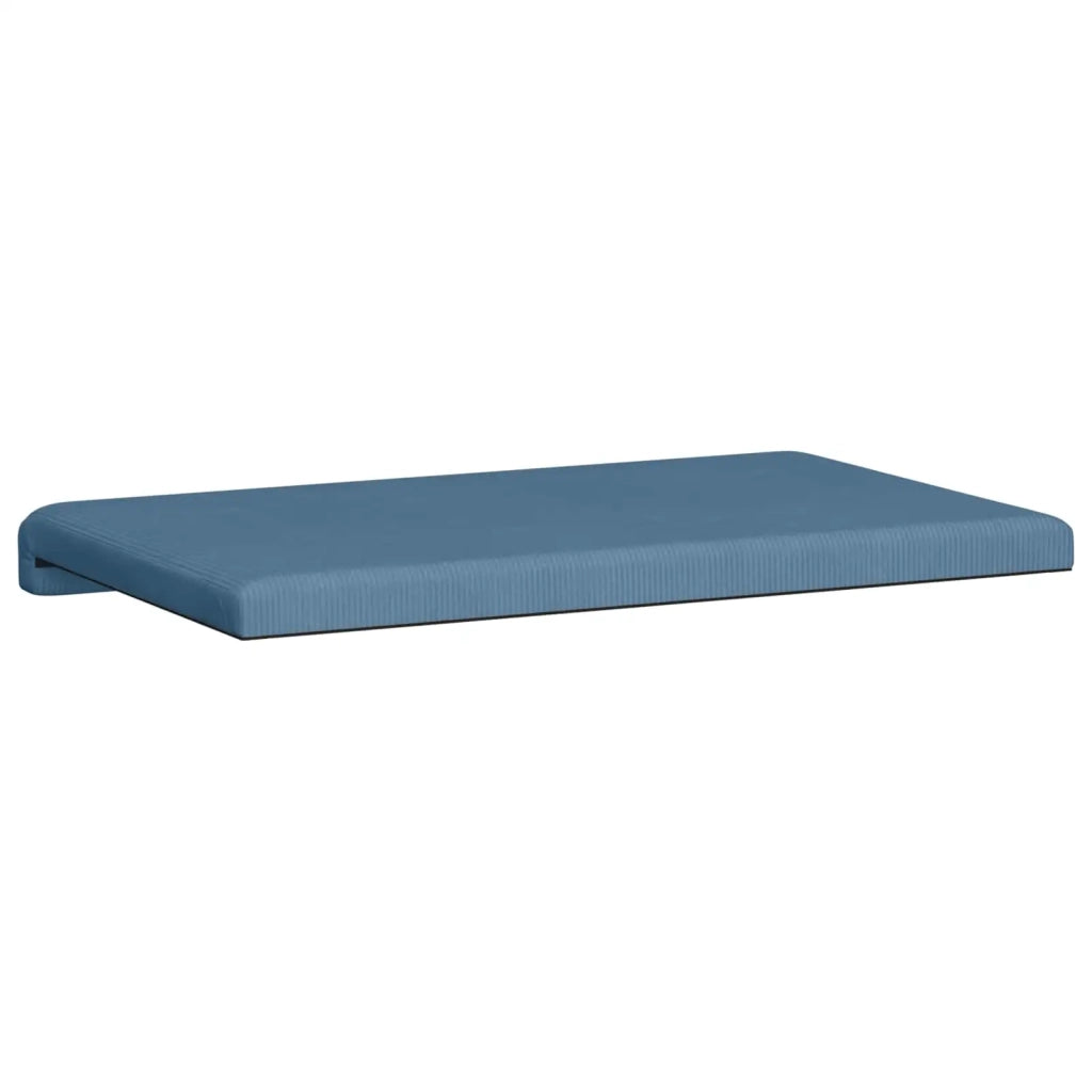 Cuscino per panchina corduroy Blu Profondità 35 cm 42043215