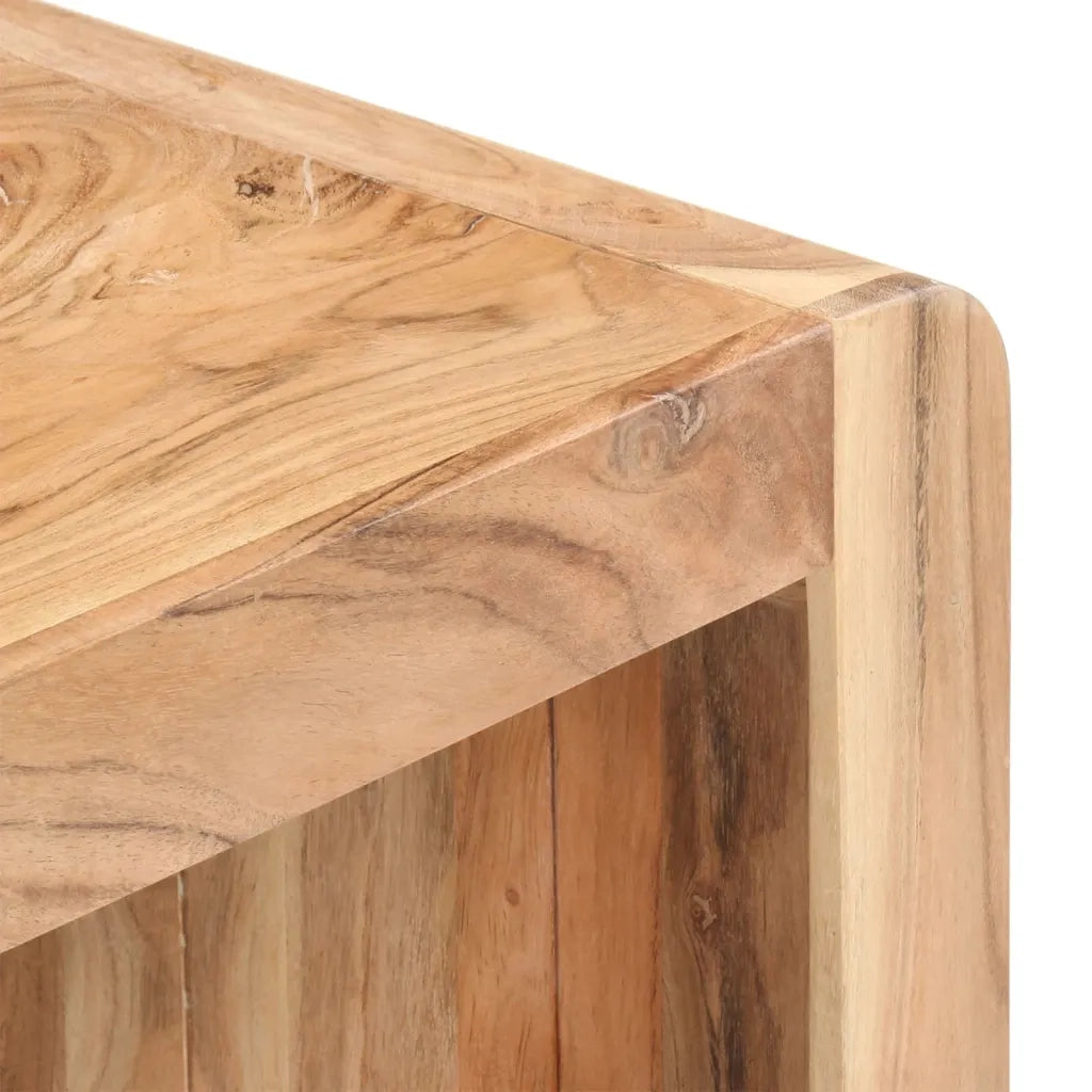 Panca 110x38x46 cm in Legno Massello di Acacia 323584