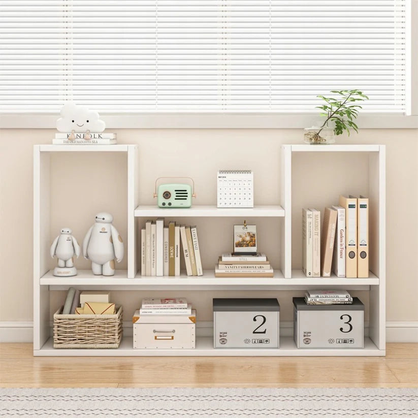 Libreria, bianca 100x16x60 cm