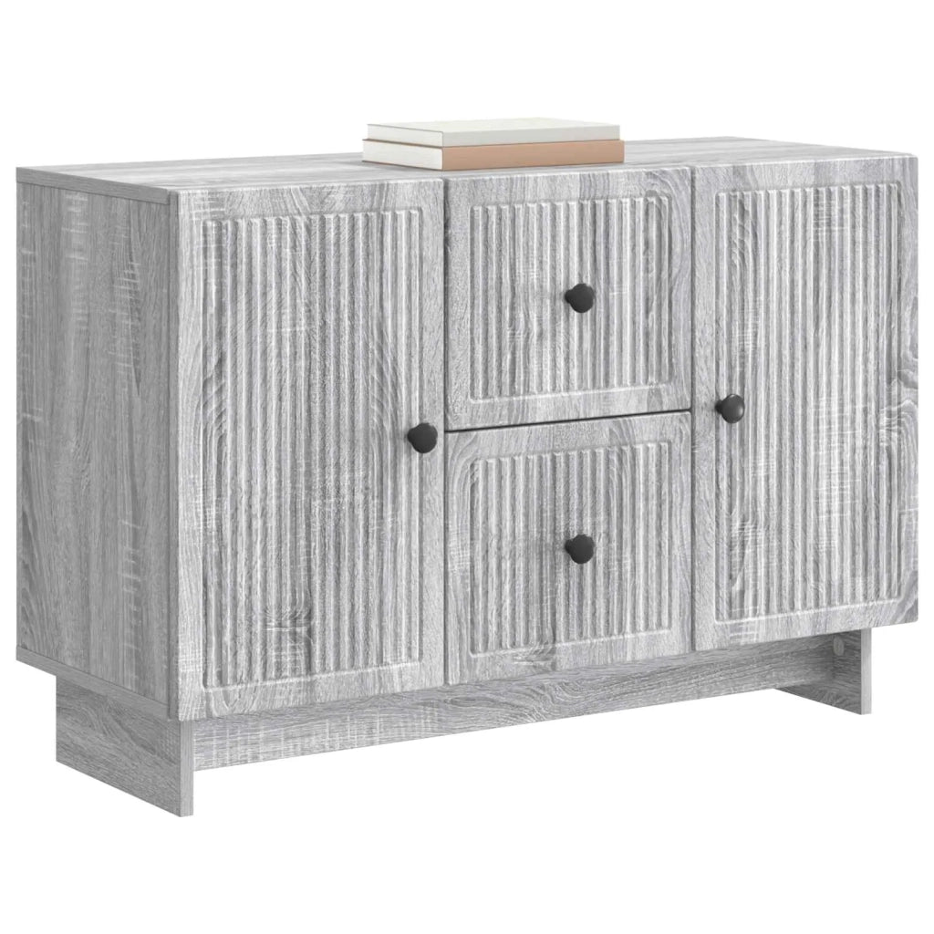 Credenza Grigio Sonoma 89 x 34,5 x 60 cm Legno ingegnerizzato 893971