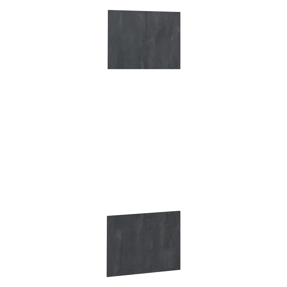 Vicco Frontale cucina Calcestruzzo nero 59.6 x 76.6 cm frontale del mobile per mobile da incasso microonde