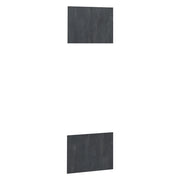 Vicco Frontale cucina Calcestruzzo nero 59.6 x 76.6 cm frontale del mobile per mobile da incasso microonde