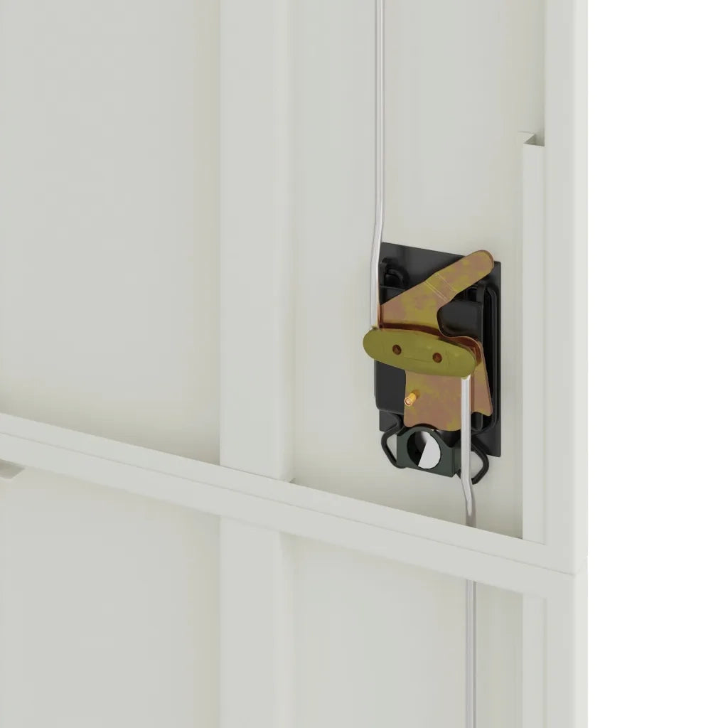 Armadio Classificatore Grigio Chiaro 105x40x180 cm in Acciaio 339769