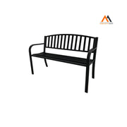 PANCHINA 'LASIN' cm. 119 x 50 x h.75 - nera