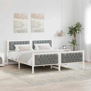 Struttura del letto Grigio chiaro 160 x 200 cm Pino massello 3394282