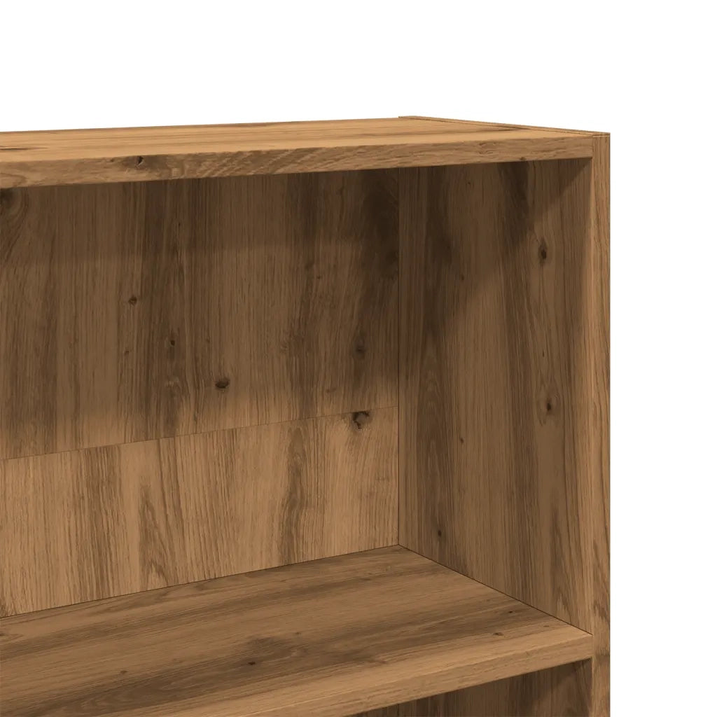 Libreria Rovere Artigianale 80x24x143 cm in Legno Multistrato 857852
