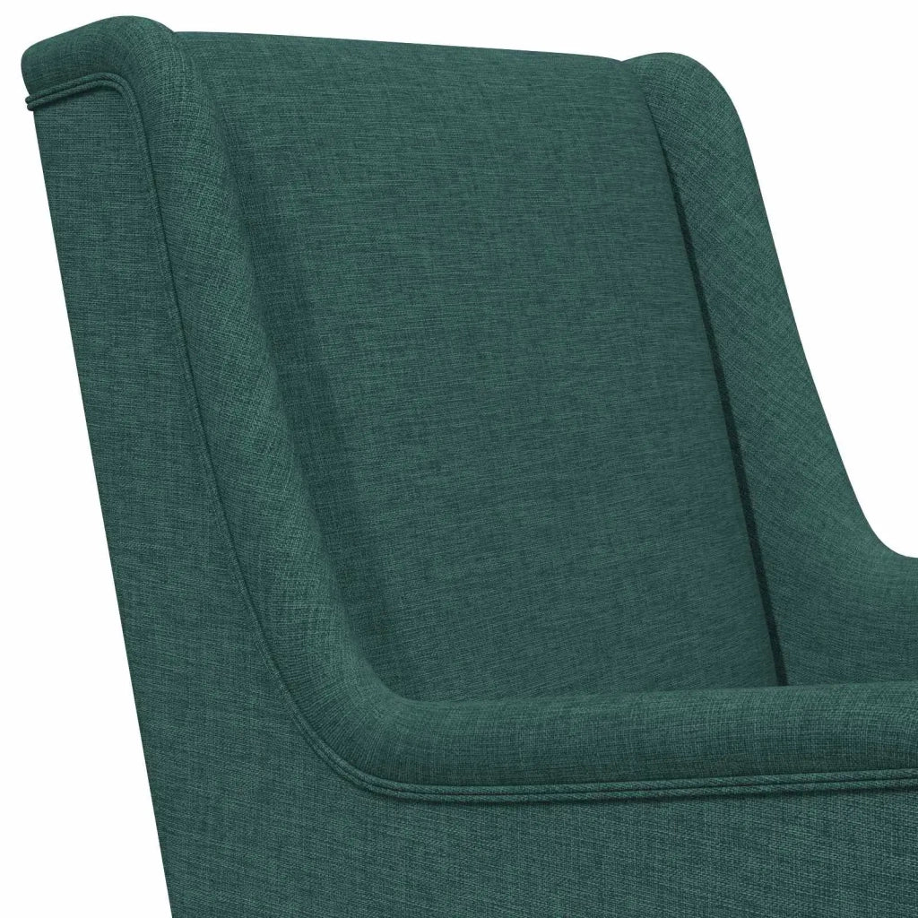 Divano Sedia-Poltrona Verde Scuro Tessuto 647678