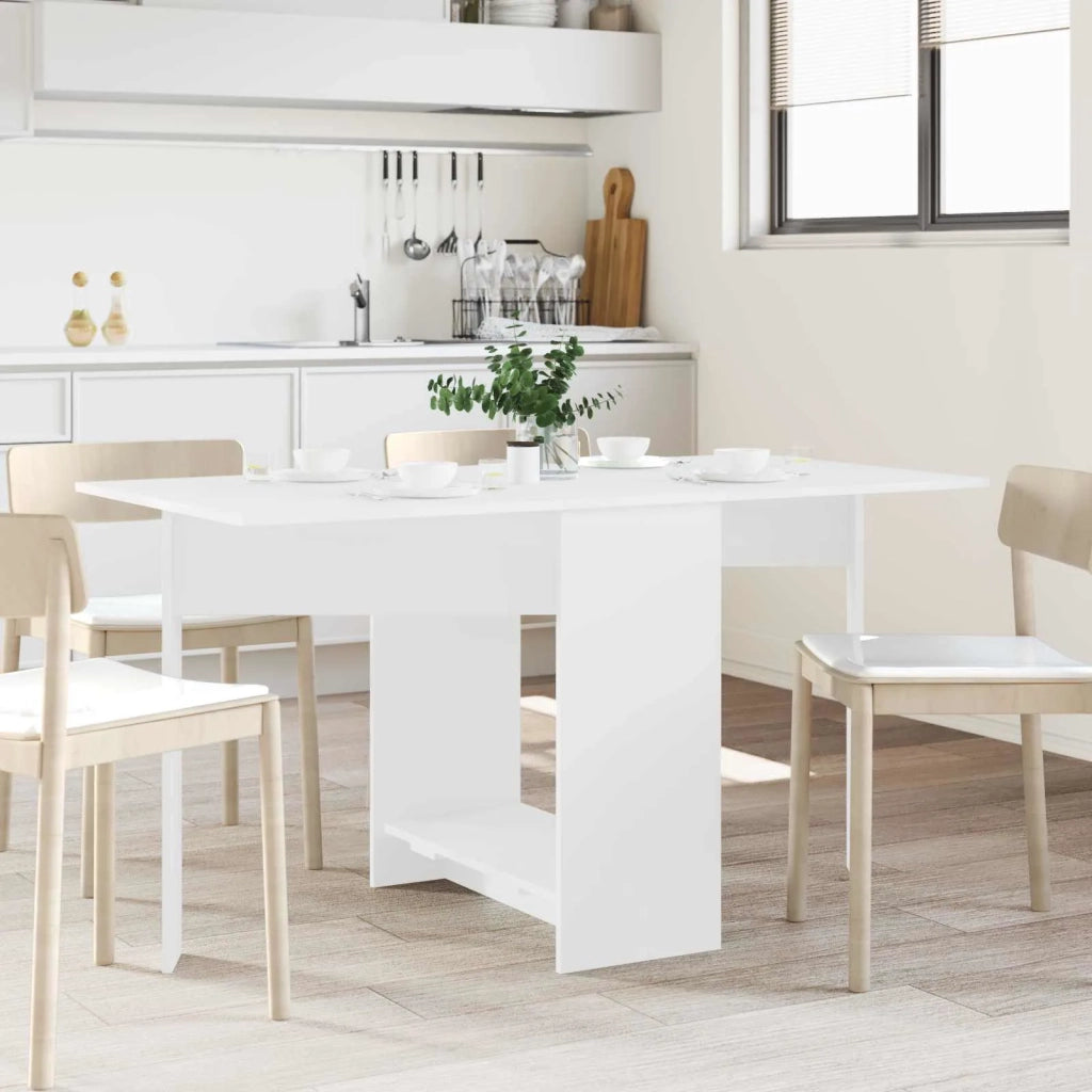 Tavolo da Pranzo 138 x 70 x 73,5 cm Legno ingegnerizzato Bianco 8006071