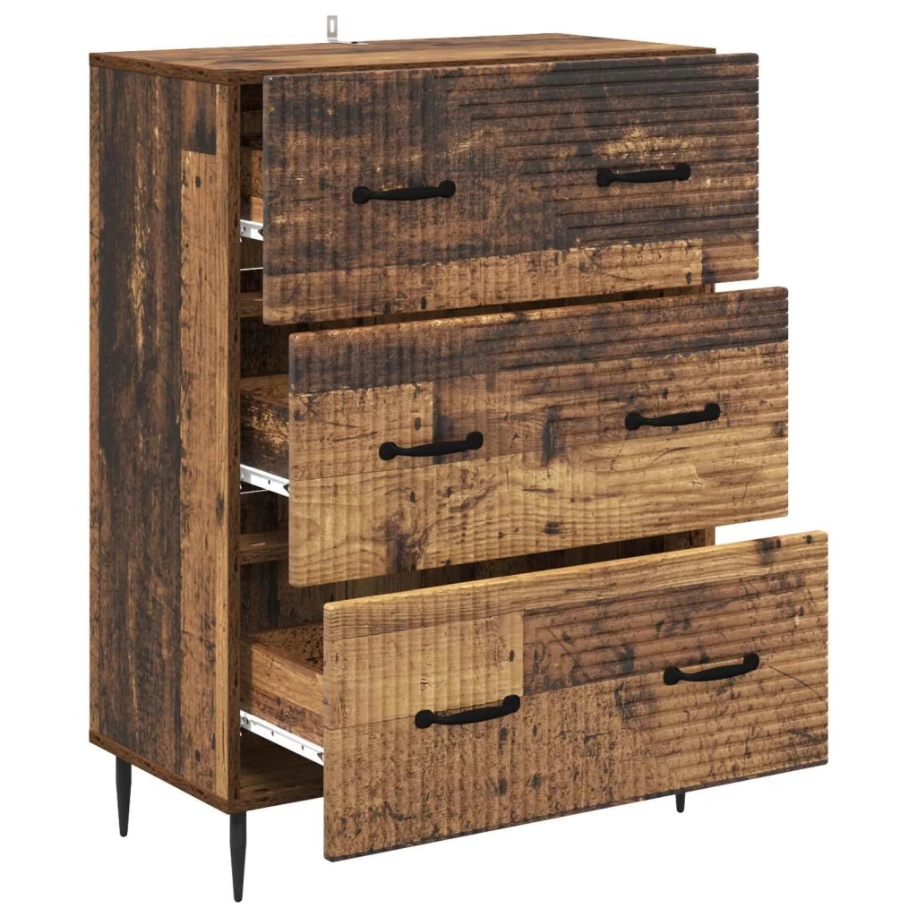 Mobile con Cassetti Legno antico 66 x 34,5 x 89,5 cm