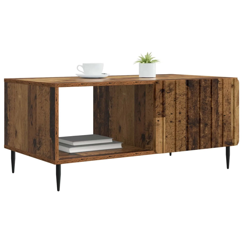 Tavolino da salotto Legno antico 90 x 50 x 40 cm