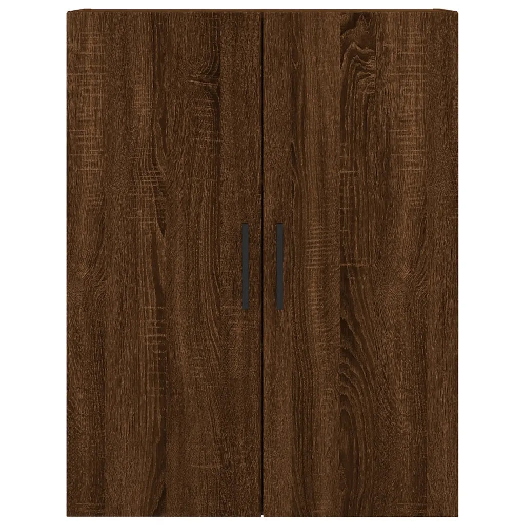 Mobili a Parete 2 pz Rovere Marrone 69,5x34x90 cm 3195650