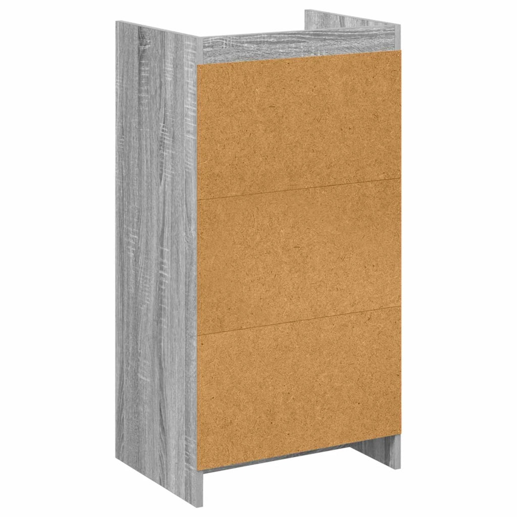 Mobile per scarpe con cassetto Sonoma grigio 48 x 36 x 92 cm 8011352