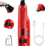 Grattatore unghie per cani - Trimmer elettrico per unghie cani - Curazione senza dolore delle zampe - Adatto per cani grandi e piccoli