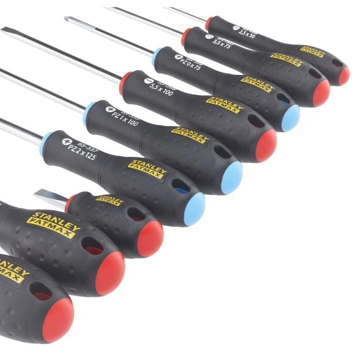 Set di 9 cacciaviti - STANLEY FATMAX - FMHT65424-0 - Elettricista + Meccanico + Pozidriv