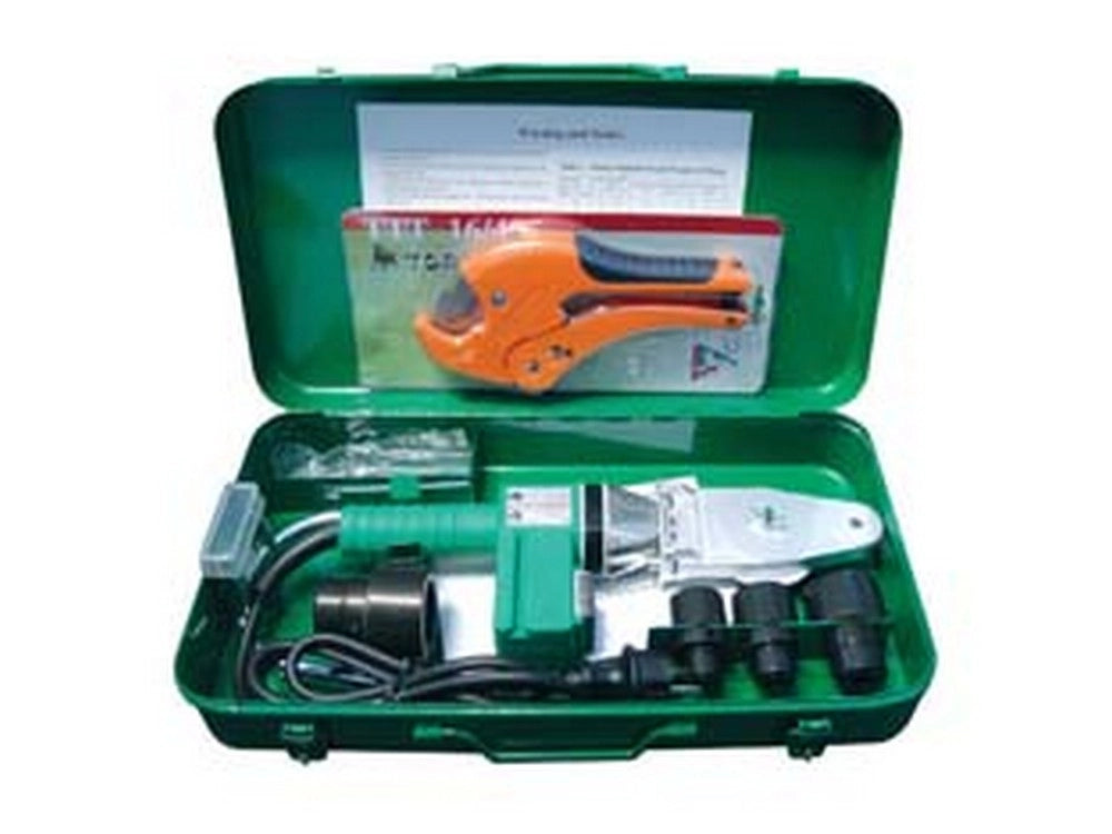 1pz kit saldatura polifusore completo in valigetta - polifusore 600w cod:ferx.fer356572
