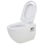 Wc sospeso in ceramica con funzione soft-close bianco 02_0003591
