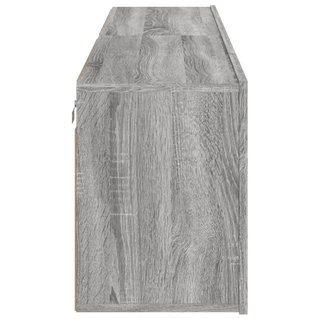 Mobili TV a Parete 2pz | Armadietto TV | Mobile Porta TV Grigio Sonoma 80x30x41 cm