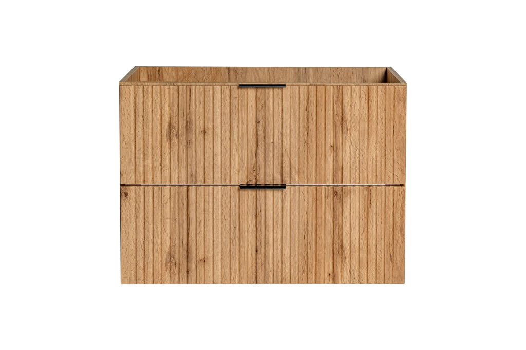 Mobile sottolavabo 80 cm 2 cassetti Adel Oak 80 x 57 x 46 cm