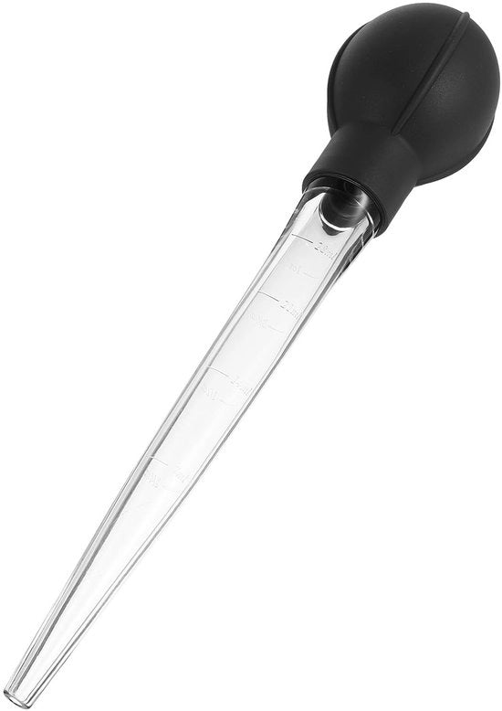 Pipetta da 100 ml - Materiale plastico - Translucido - Infusore - Misuratore - Utensile da cucina - Per gocciolare - Pipetta a gocce