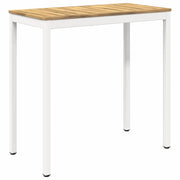Tavolo Bar da Giardino Bianco 108,5 x 55 x 105 cm 901779
