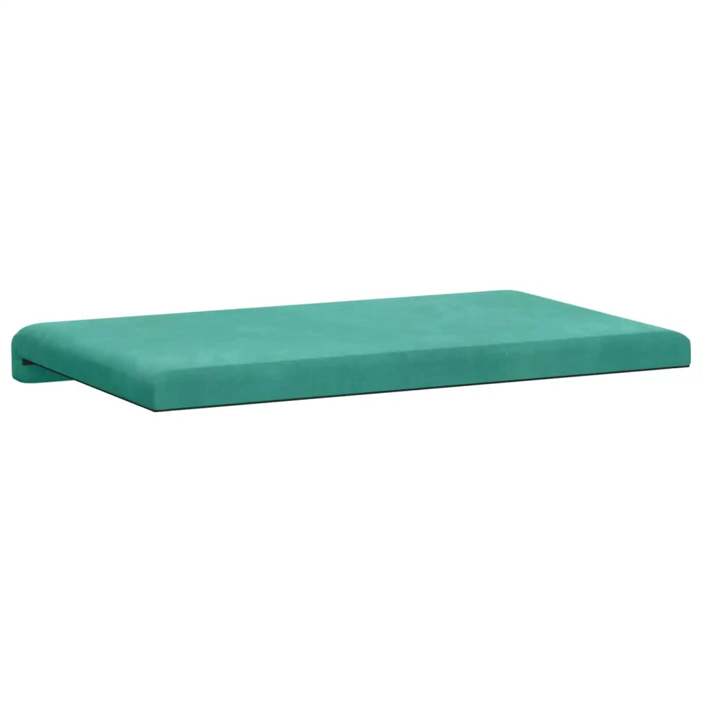 Cuscino per panchina Velluto (V) Turchese Profondità 35 cm 42043185