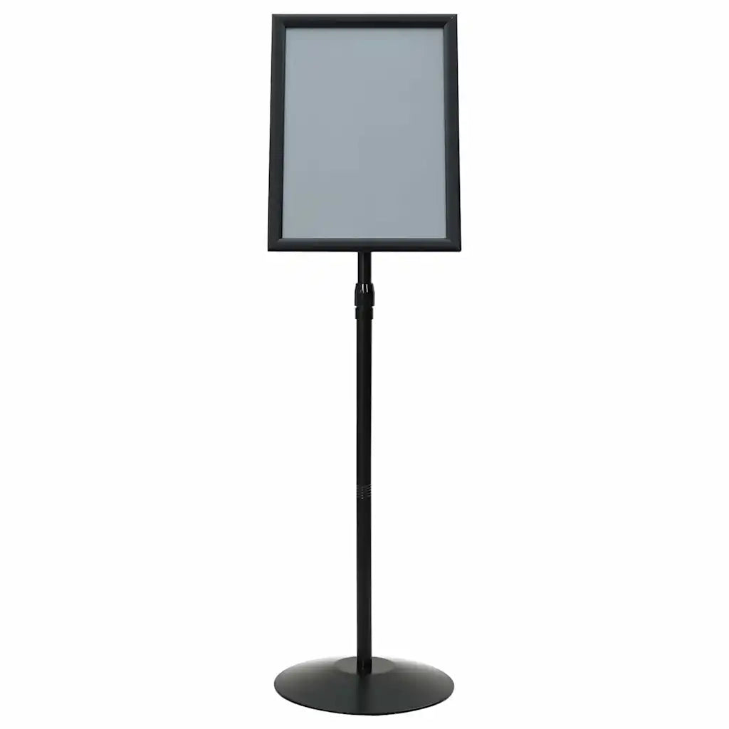 Supporto Poster a Piedistallo Argento a3 PVC e Acciaio CFW7185456