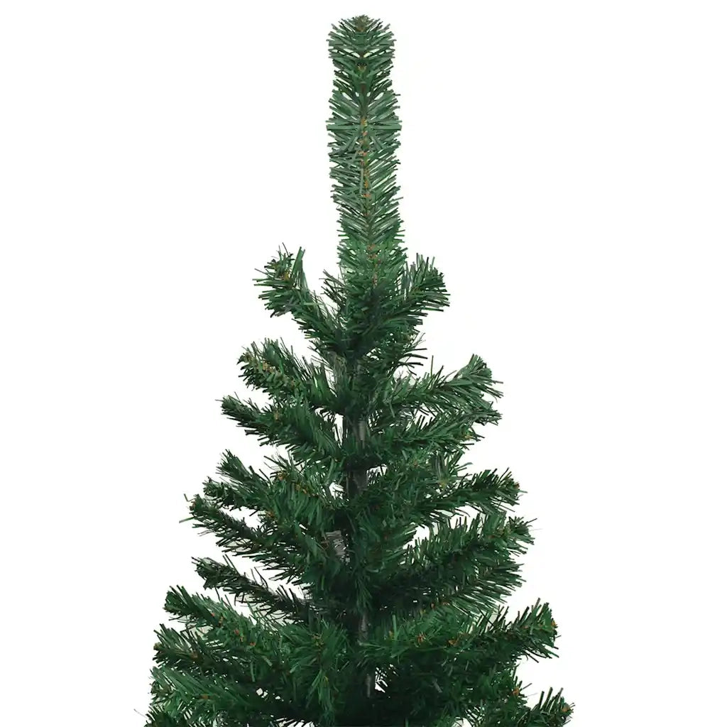 Albero di Natale Preilluminato con Palline 240 cm Verde 3077663
