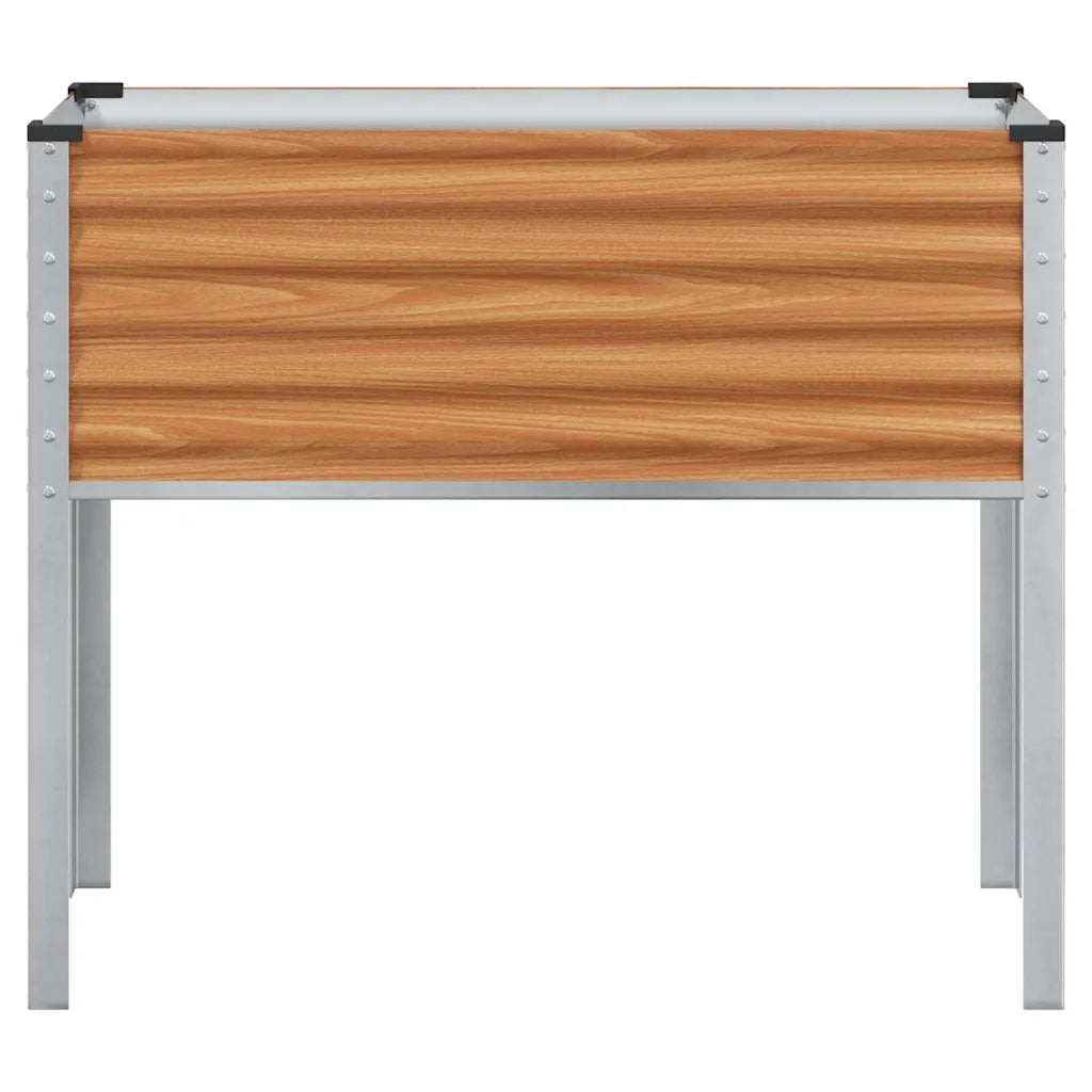Fioriere | Cassetta per fiori | Vaso da giardino Marrone Chiaro 100 x 45 x 90 cm
