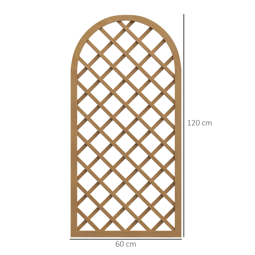 Pannello Arc per Piante Rampicanti ¨C zephmum ¨C Legno 60x120 cm