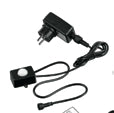 KIT 6 SEGNAPASSI A INCASSO CALPESTABILI LED RIDER ACCIAIO DC12V 0,6W RGB IP67 3X3,7CM
