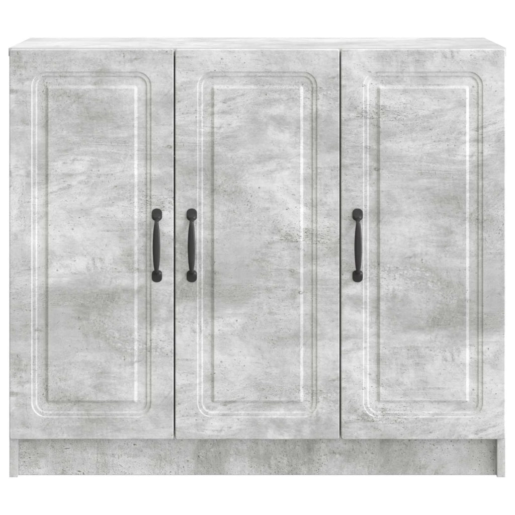 Credenza Grigio Cemento 89 x 34,5 x 77 cm Legno ingegnerizzato 895798