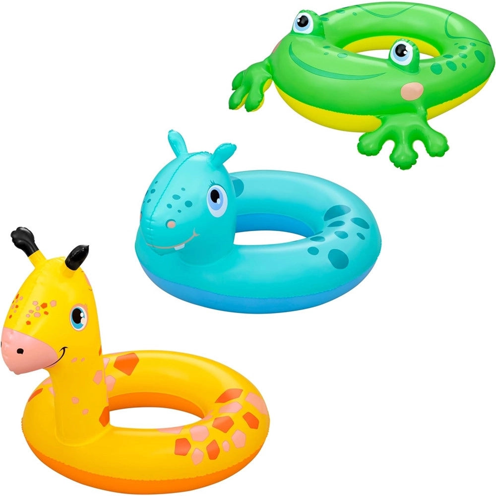Trade Shop - Ciambella Salvagente Lil' Pal Gonfiabile Per Bambini +3-6 Anni Animali Assortiti 36464 -