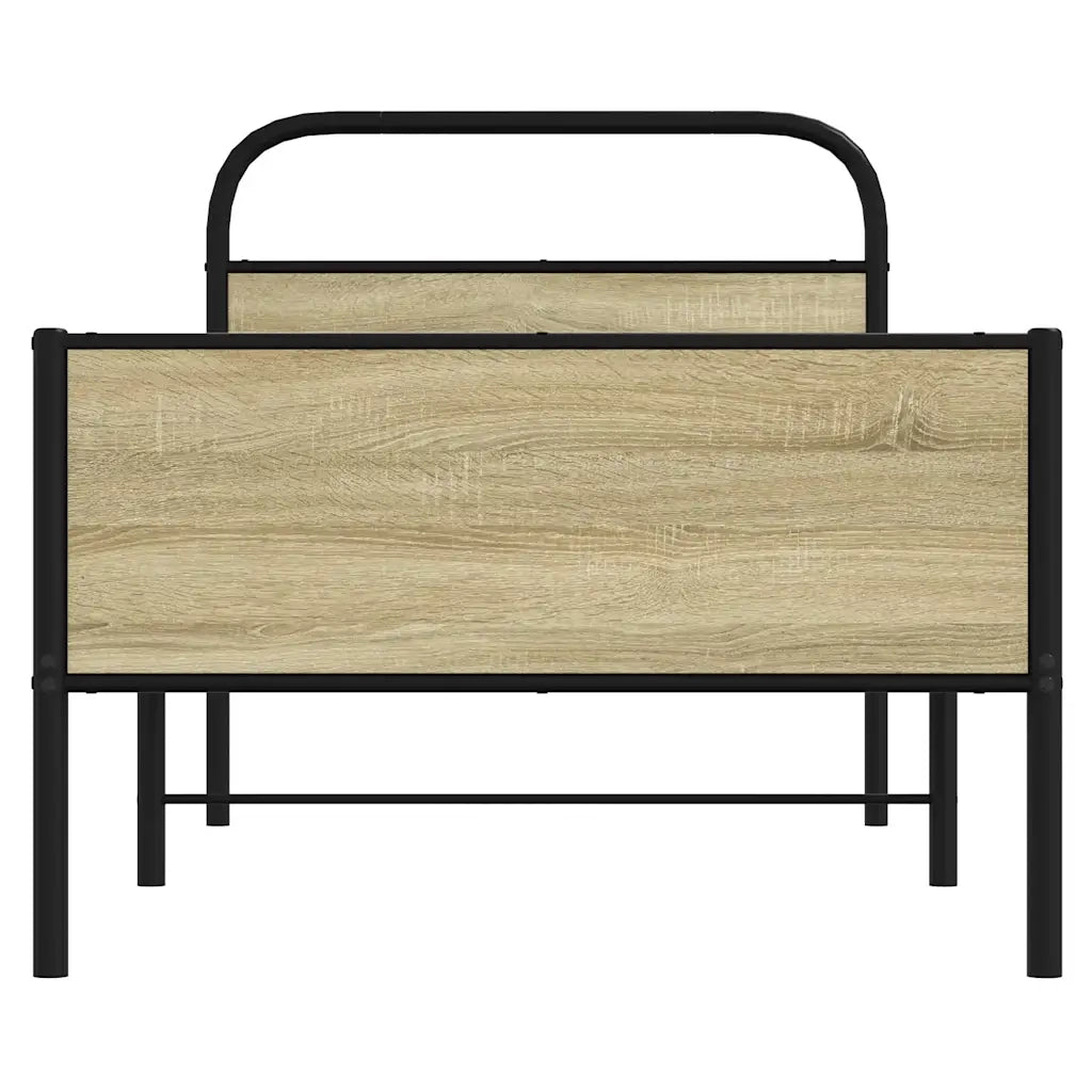Giroletto senza Materasso Rovere Sonoma 80x200 cm in Truciolato 4100437