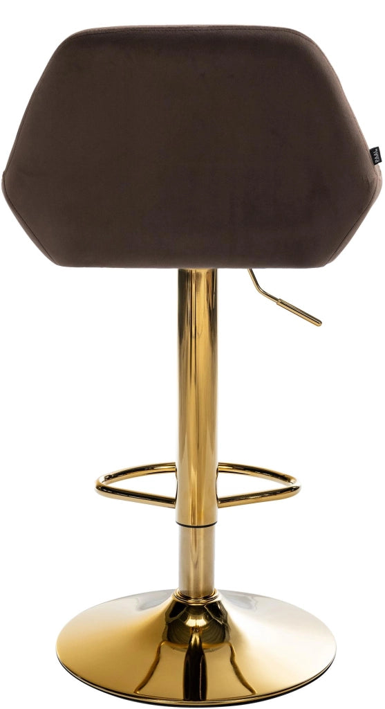 Barhocker Braga Gold Samt