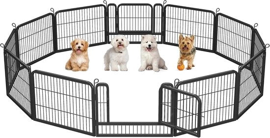 Sacchi di pulizia per escrementi di cane - 3 rotoli con 60 sacchetti e maniglie - Nero