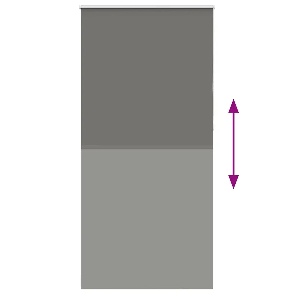 vidaXL Tenda a Rullo Oscurante 115x230 cm Larghezza Tessuto 110,7 cm