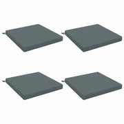 Cuscini per Sedia in 4 Pezzi SOEST 4 pz 100% Poliestere Blu 945060