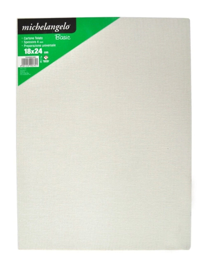 Cartone Telato Tela Pittura Pannello 2 Pezzi Diverse Misure - Nespoli
