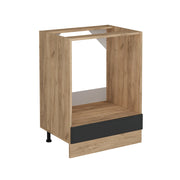 Vicco Mobile per forno da incasso Antracite casa di campagna 60 cm senza piano di lavoro